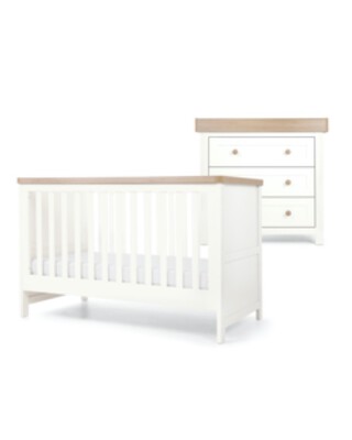Keswick 2 Piece Cotbed Set with Dresser Changer